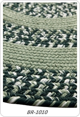 polypropylene outdoor braided rugs
